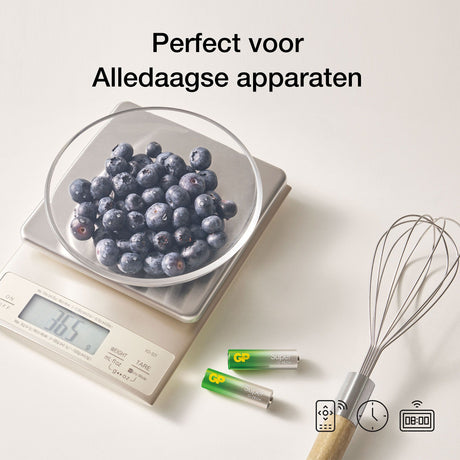 Gp super alkaline aaa-batterijen 4pk