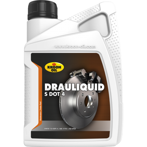 Kroon-oil kroon drauliquid-s dot 4 remvloeistof 1ltr