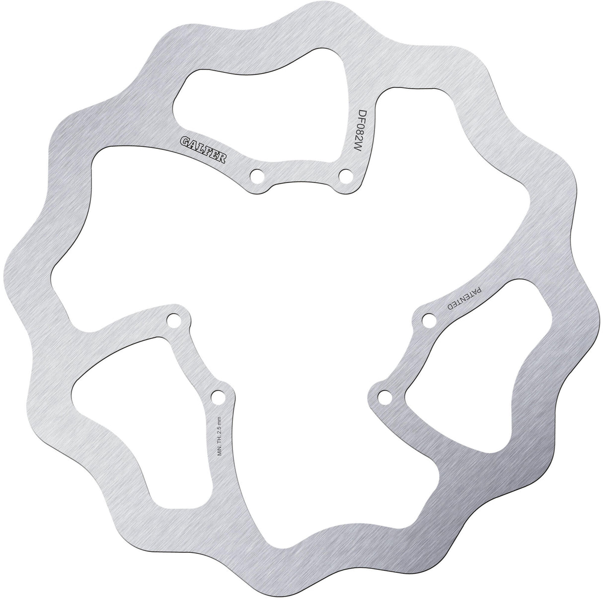 Galfer remschijf df082 wave rotor df082 type w offroad rigid