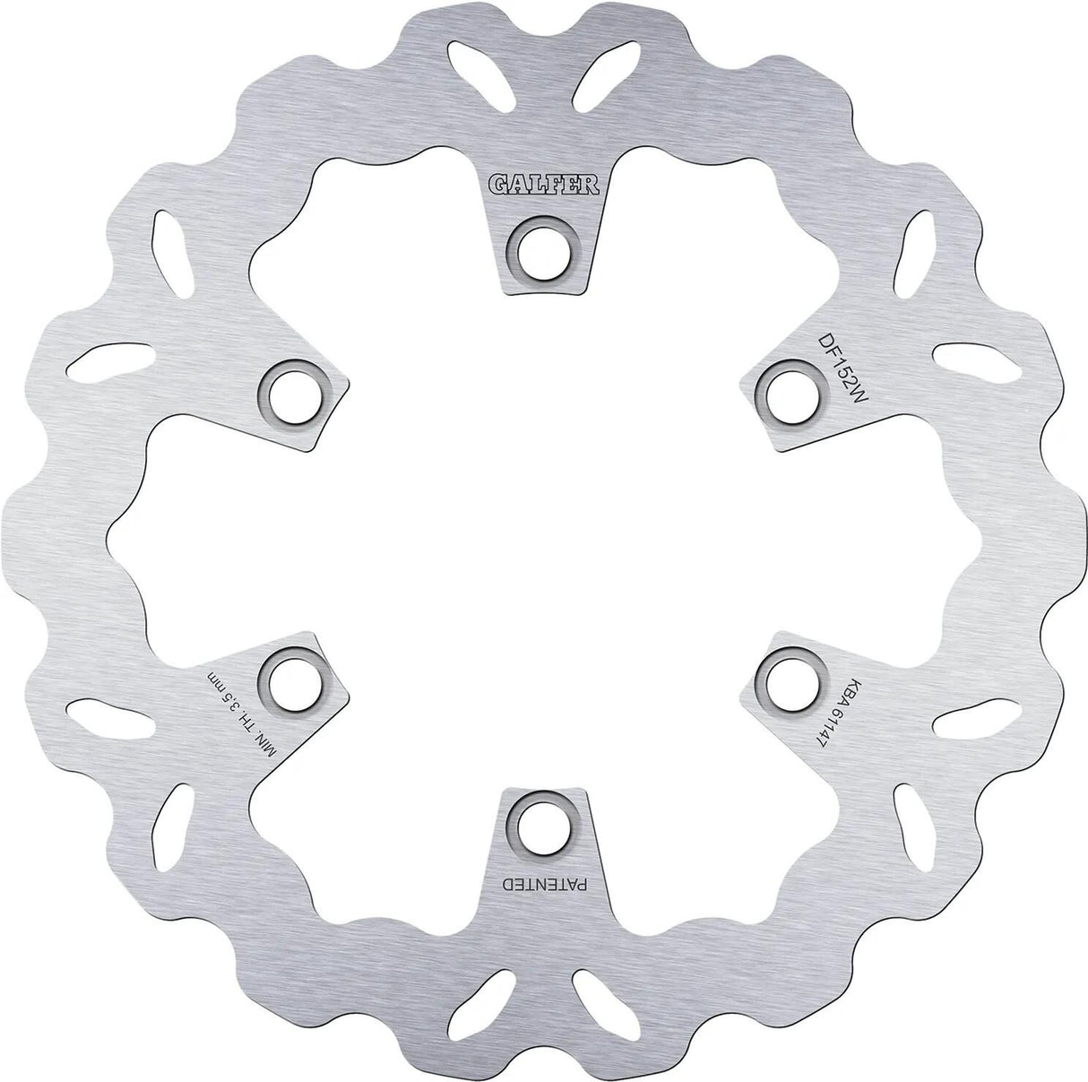 Galfer remschijf df152 rotor brake rotors starr r90r