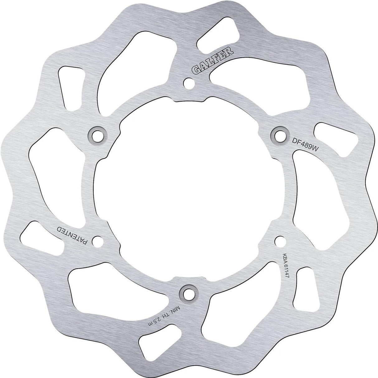 Galfer remschijf df489 rotor df489 ws offroad rigid obers.