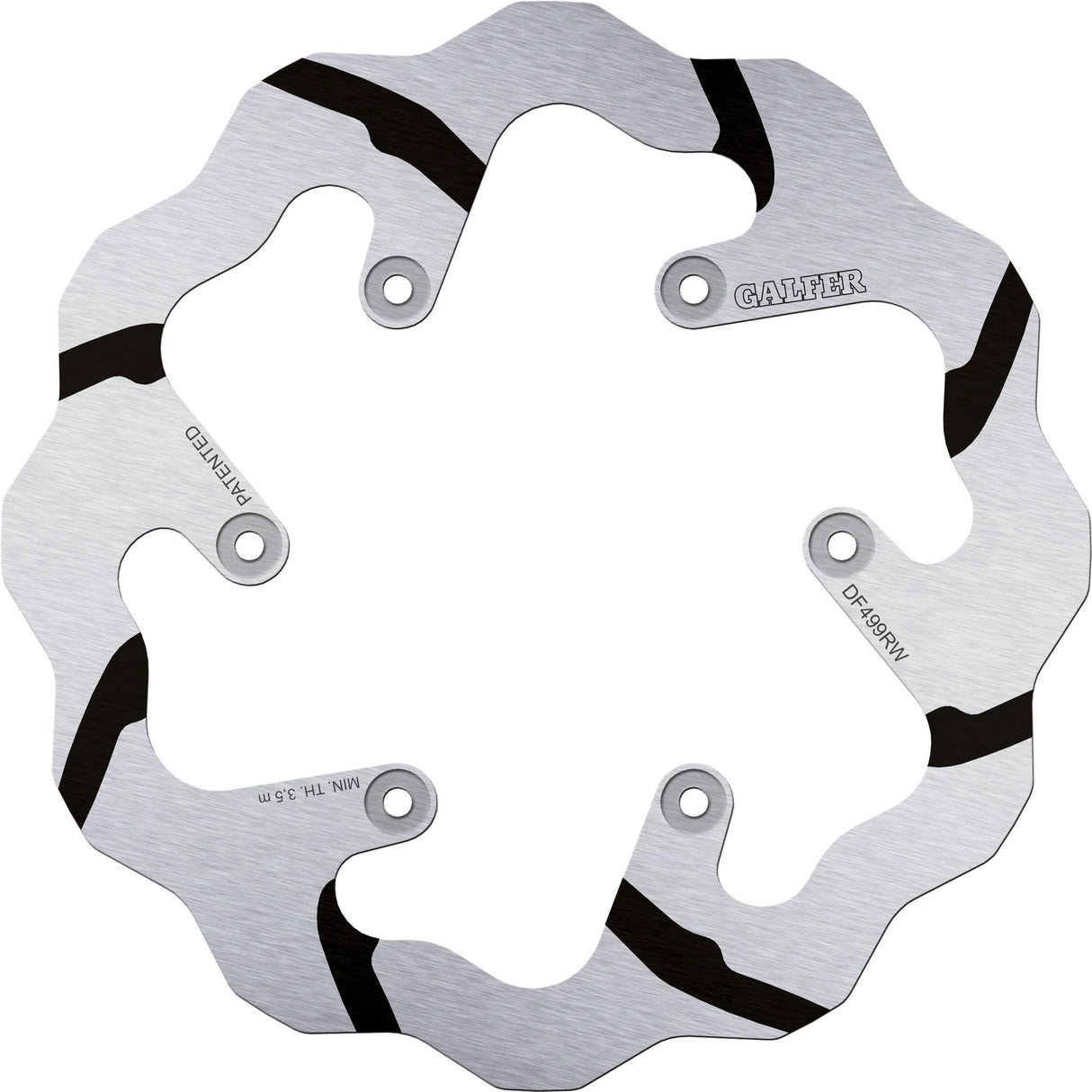 Galfer remschijf df499 rotor df499 rw offroad rigid gr.