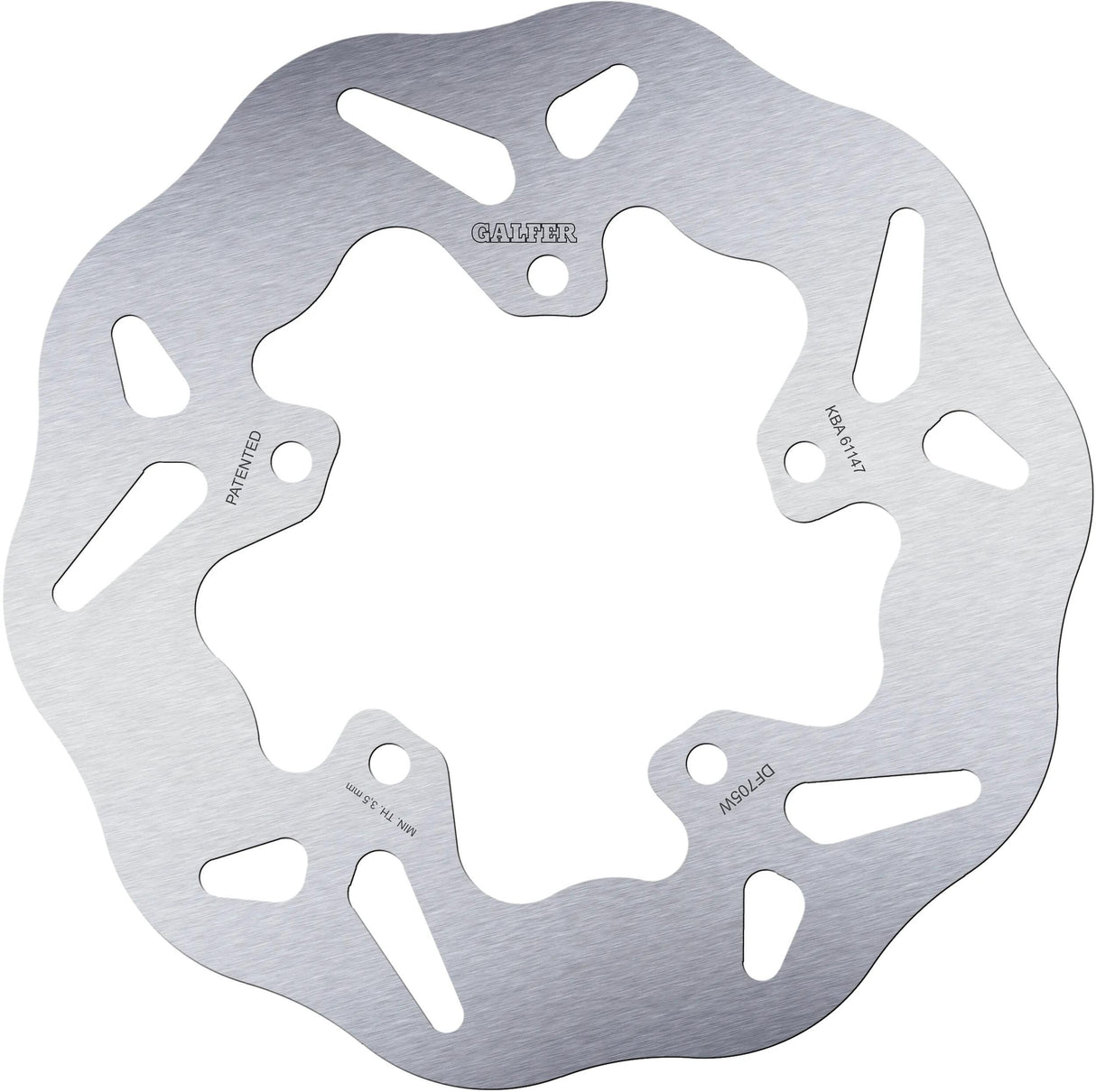 Galfer remschijf df705 rotor brake rotors starr r90r