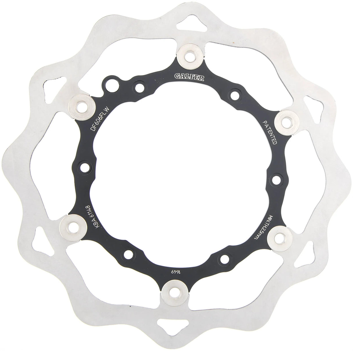Galfer remschijf df606 rotor df606 flw offroad floating