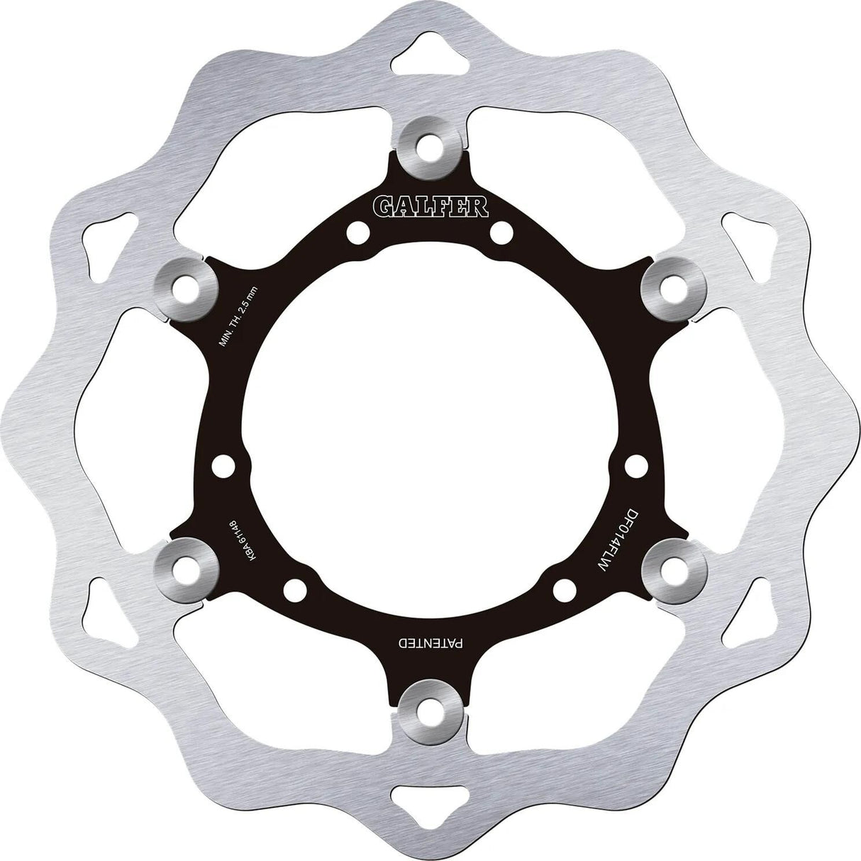 Galfer remschijf df014 rotor df014 flw offroad floating