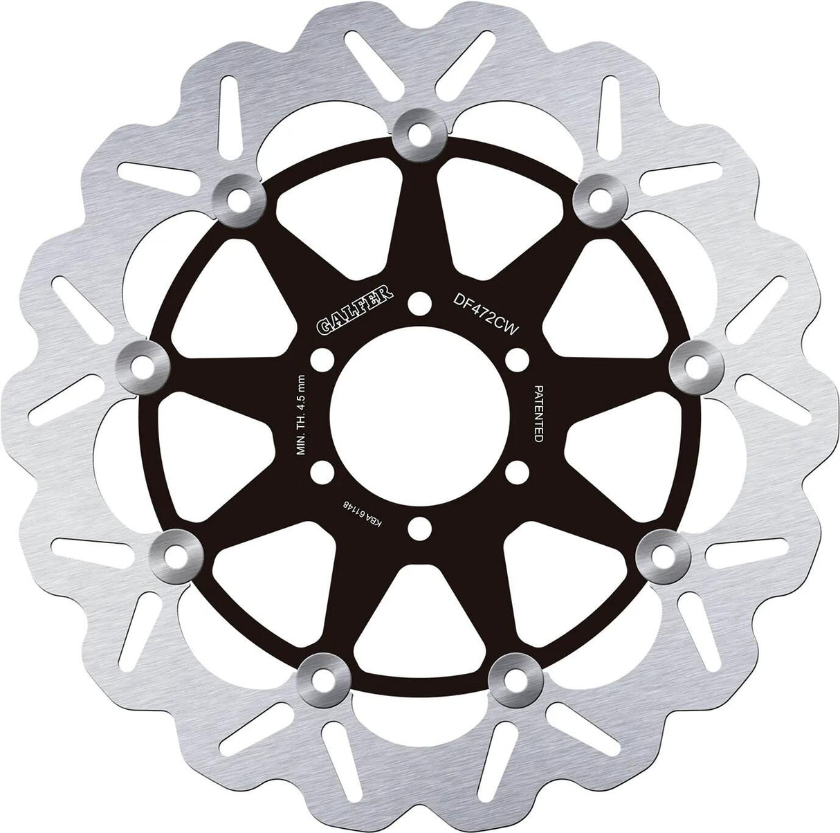 Galfer remschijf df472 rotor df472 type cw floating
