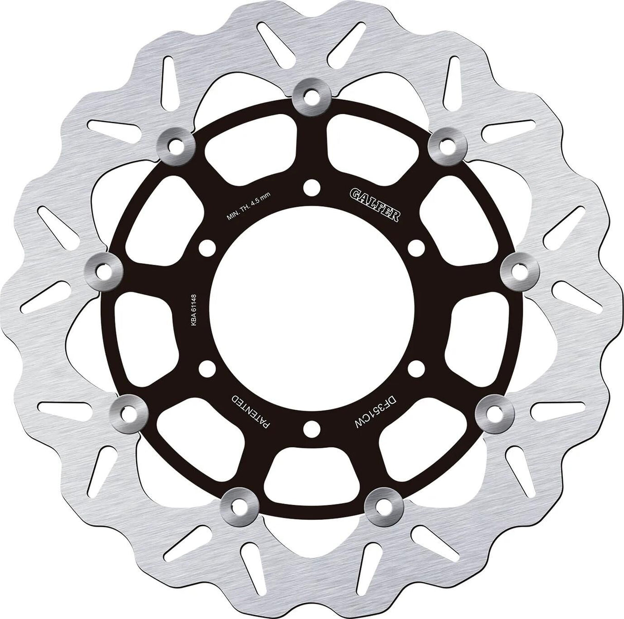 Galfer remschijf df351 rotor df351 type cw floating