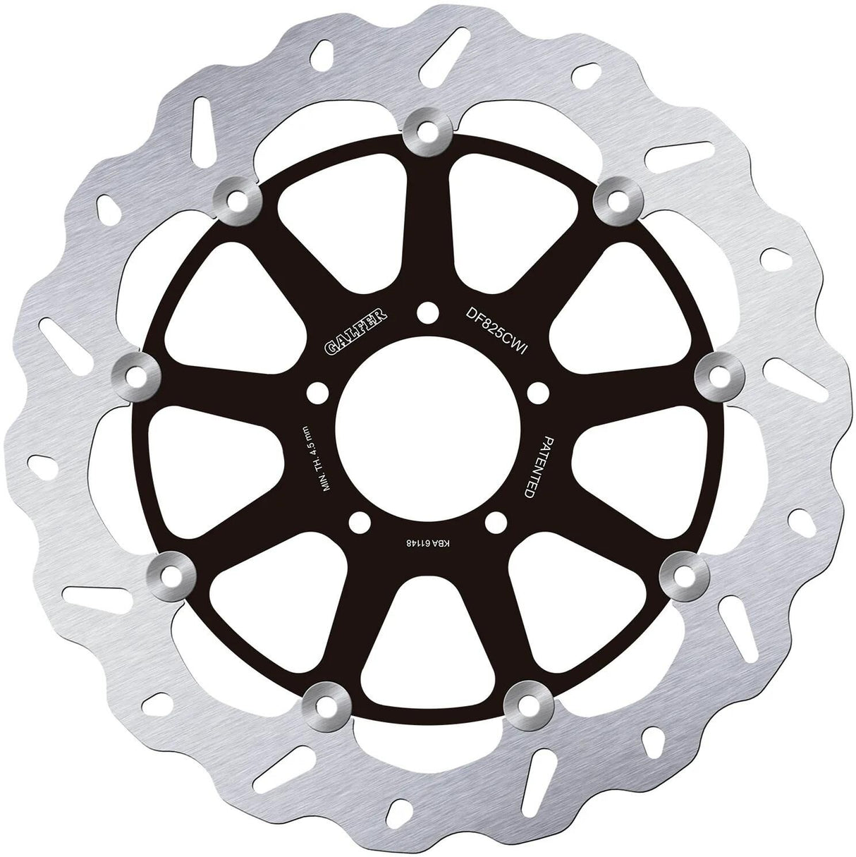Galfer remschijf df825 rotor brake rotors floating left