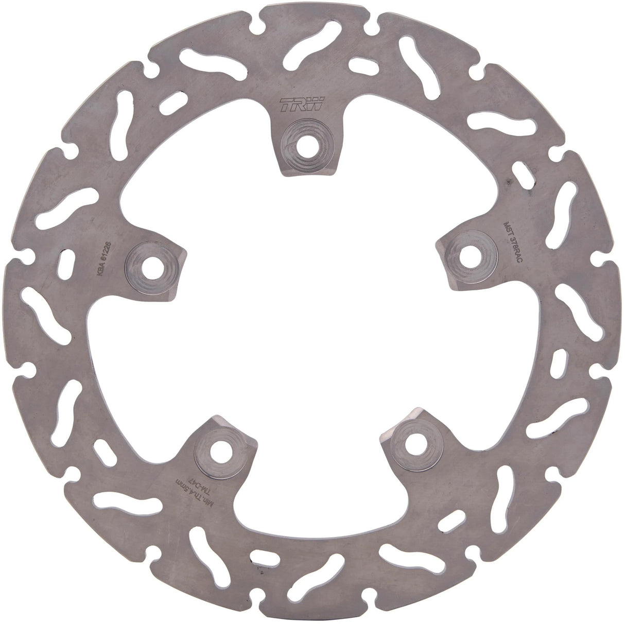 Trw remschijf mst378rac rotor mst378rac rigid