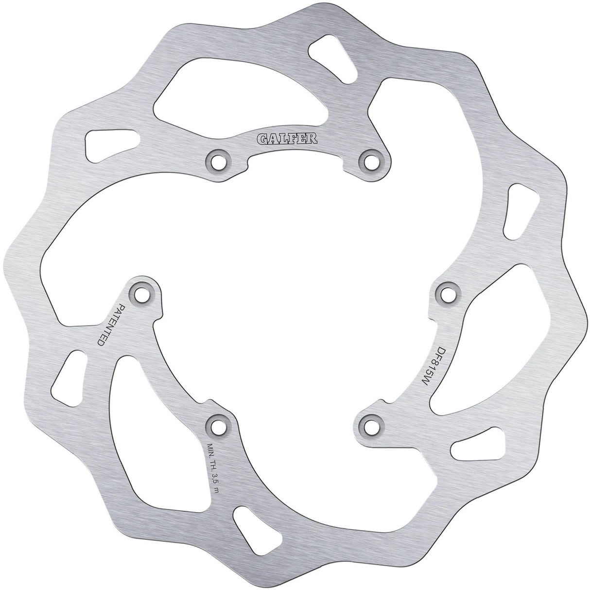 Galfer remschijf df815 rotor df815 type w offroad rigid