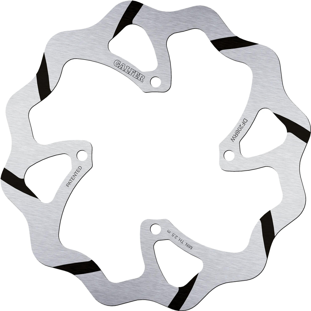 Galfer remschijf df208 rotor brake rotors starr grooved
