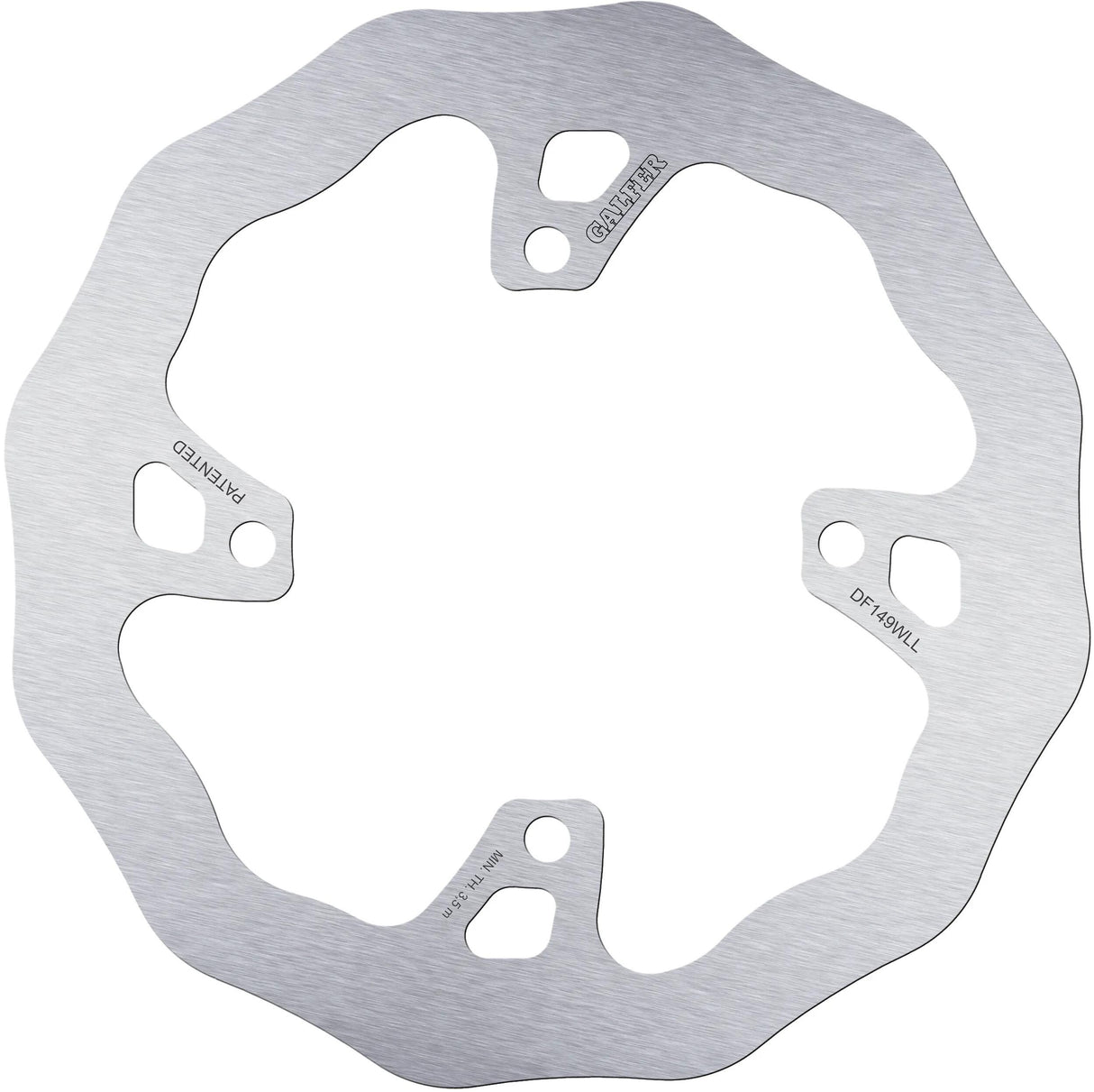 Galfer remschijf df149 wave rotor df149 wll offroad rigid muddy