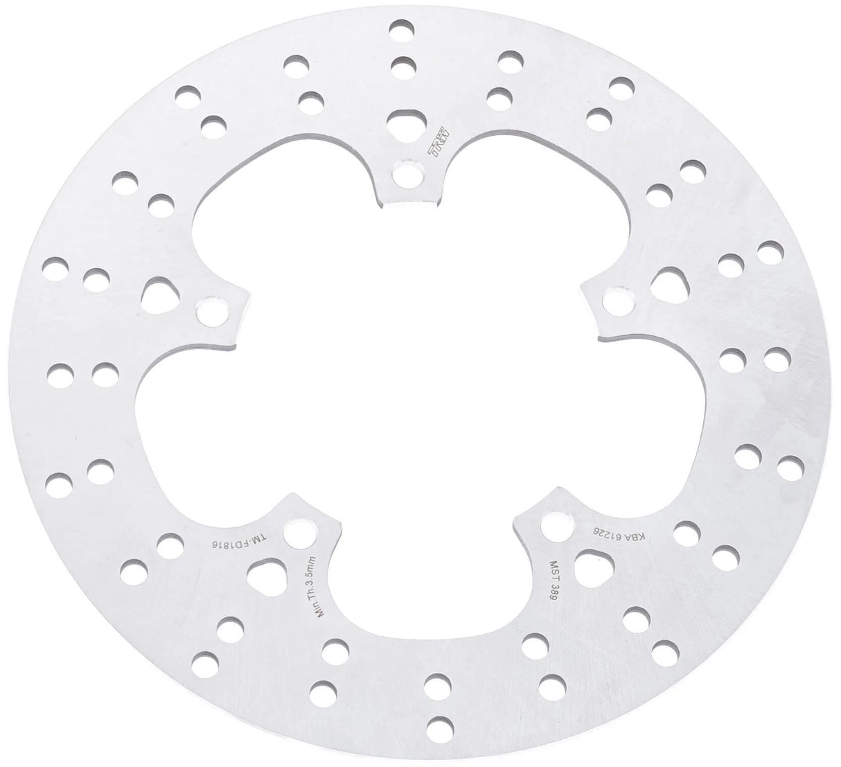 Trw remschijf mst389 rotor mst389 rigid