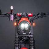 Motoism scheinwerfermaske the nightcrawler headlight mask mi honda cl500