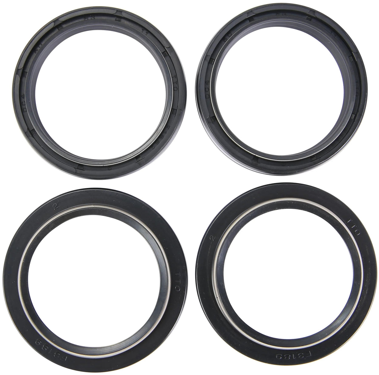 All balls racing voorvork keerring set fork seal set abr 56-145 incl. dust cap