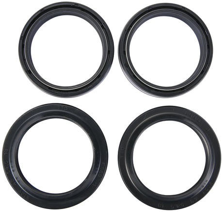 All balls racing voorvork keerring set fork seal set abr 56-133 incl. dust cap