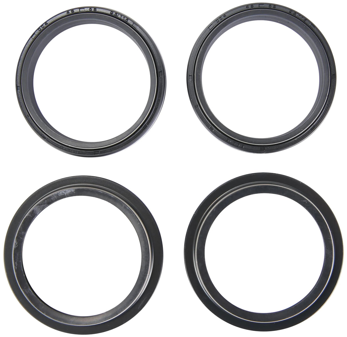 All balls racing voorvork keerring set fork seal set abr 56-146 incl. dust caps
