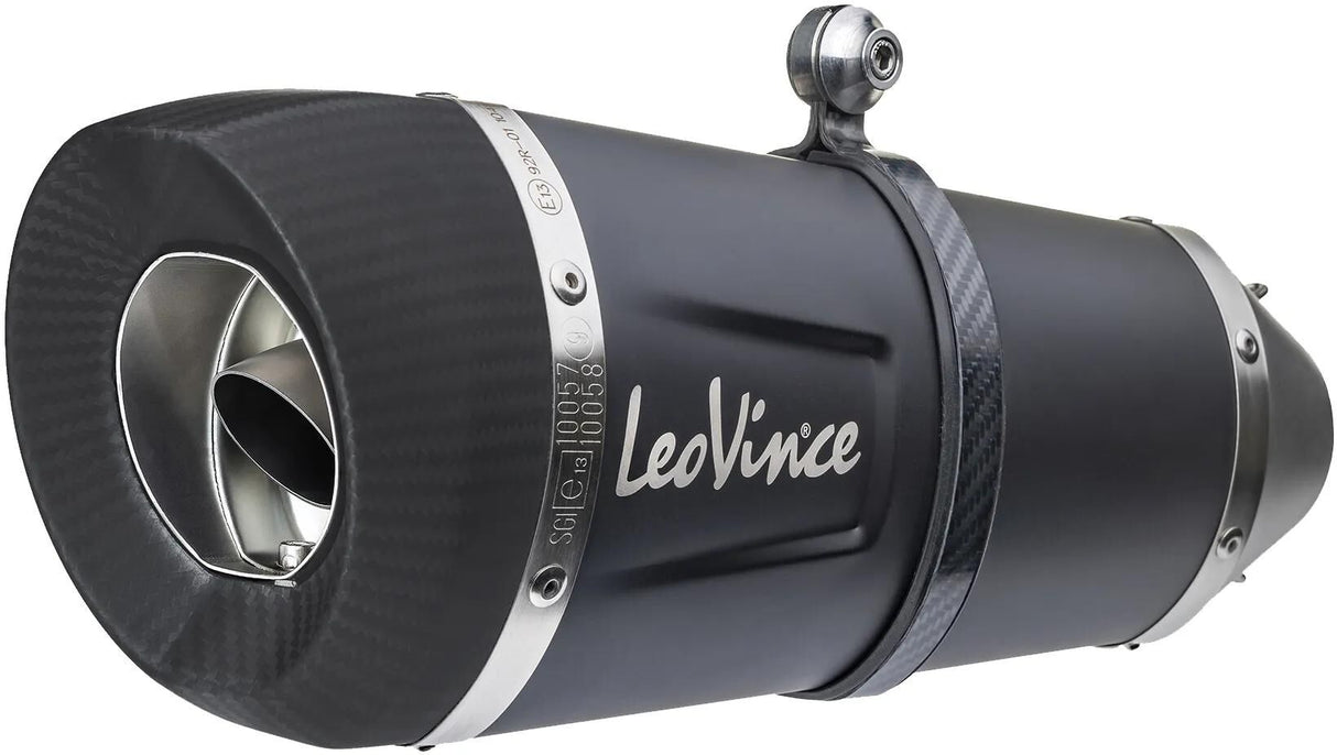 Leovince geluiddemper sbk factory s black edition schalld leo slipon fact.s sw