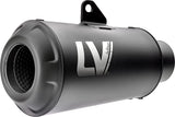 Leovince schalldämpfer sbk lv-10 full black schalld leo slipon lv-10 sw