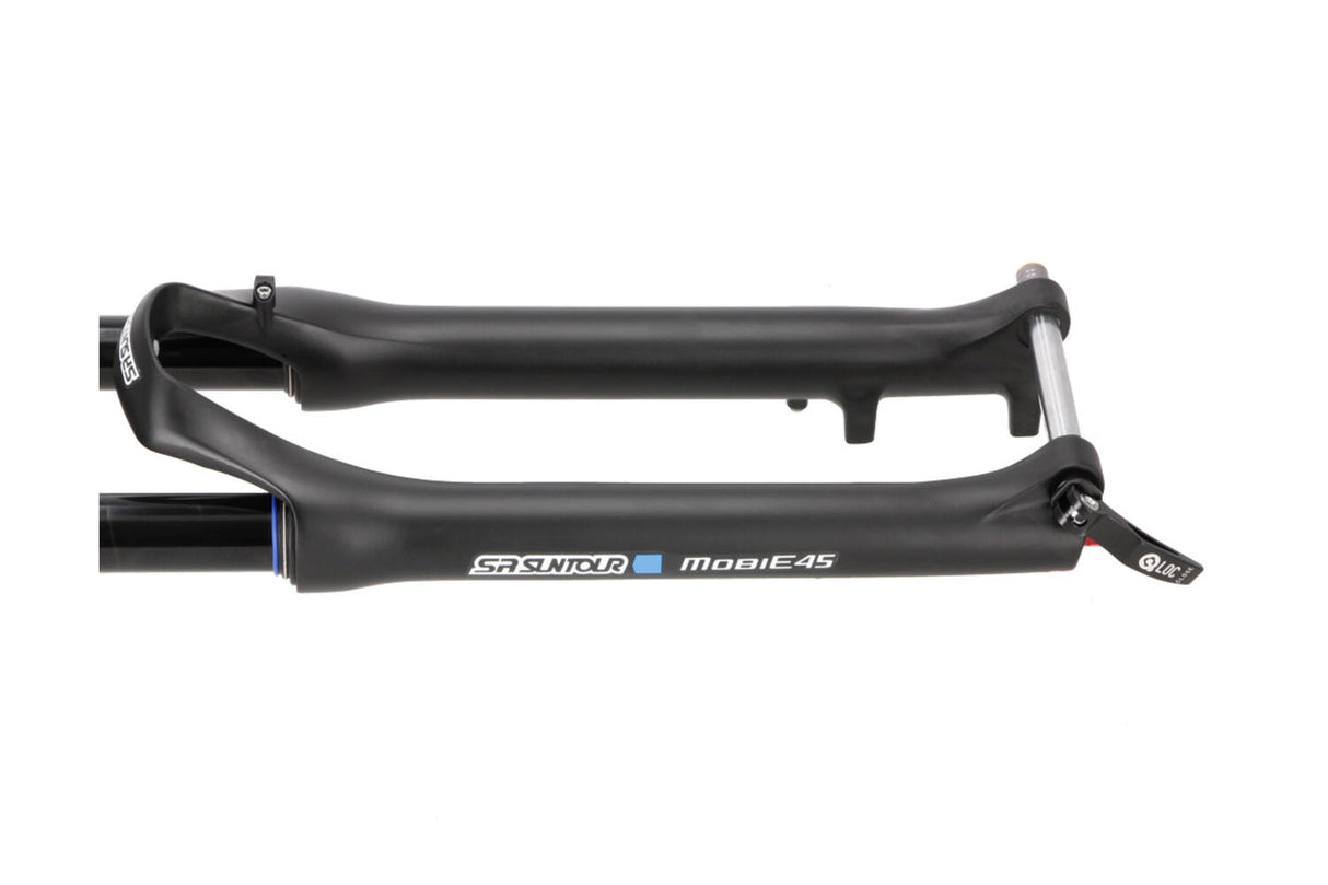 Srsuntour sr suntour - vork mobie45 lor ds air 700c 100mm tapered 15mm zwart