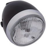 Daytona koplamp vintage headlights,vintage h4 60 55w, 5 3 4 black.