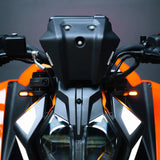 Motoism gabelschellen-led-blinker type four evo fork clamp turn signal mi type four evo 49 50 51 mm