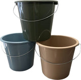 Producten huishoudemmer kunststof 5 liter eco kleuren
