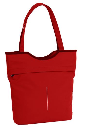 Hoppe new rebel splash sr fietstas waterafstotend 21 liter rood