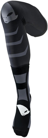 Ufo plast sokken off-road socks ufo long black grey gr. m