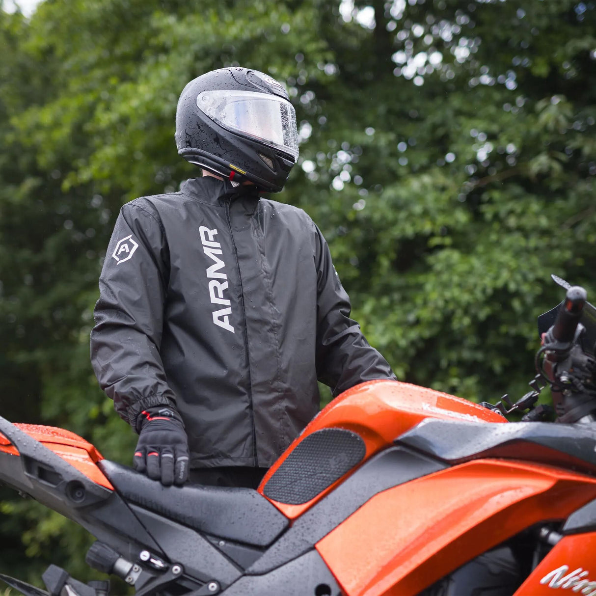 Armr regenjacke dryguard rain jackets dryguar wp black gr. s