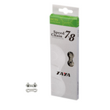 Taya Ketting octo 7 8 speed 1 2x3 32 116s. zwart | zilver