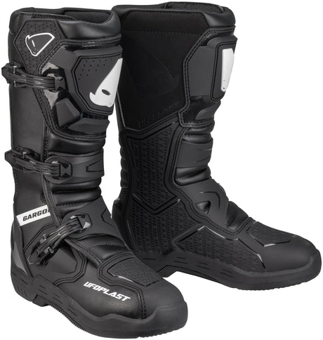 Ufo plast laarzen gargor boots ufo gargor black white gr. 44
