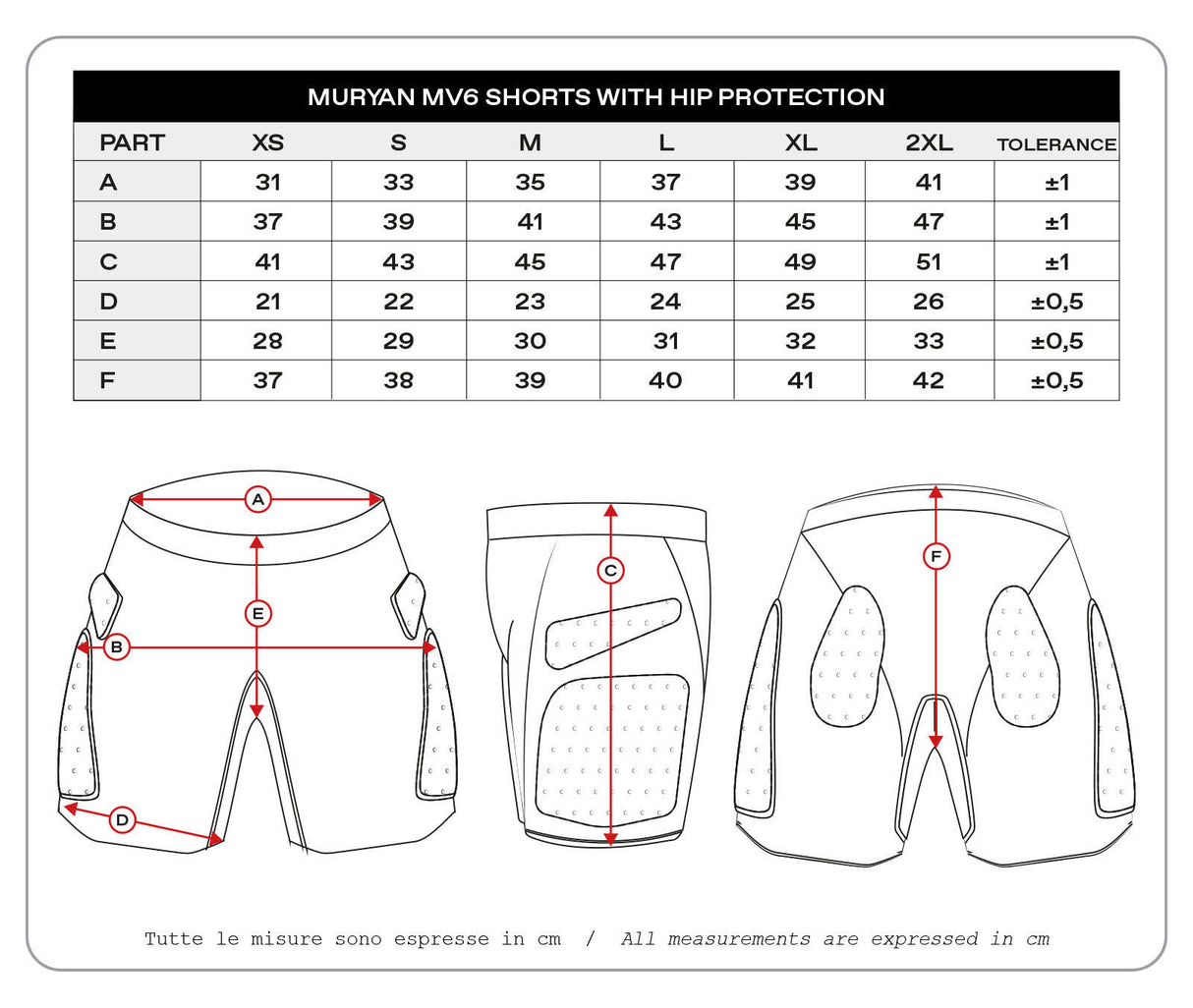 Ufo plast protector broek muryan mv6 protector pants ufo muryan mv6 black gr. xl