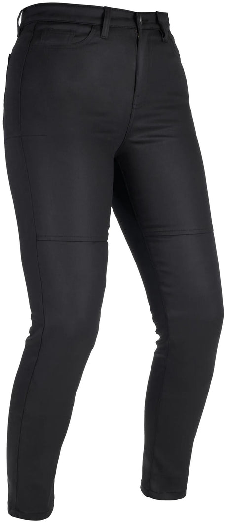Oxford broek aa waxed jeggings trousers oa waxed ladies black long size 10