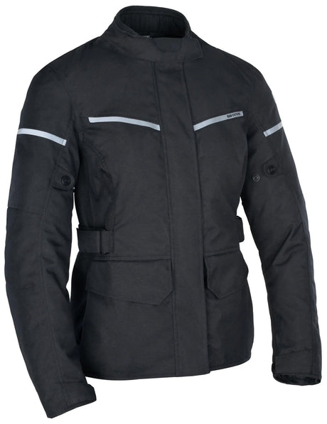 Oxford jas spartan long wp ws jacket black jacket spartan da black long size 14