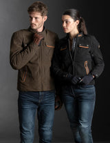 Ls2 jas bullet jacket bullet man brown xl
