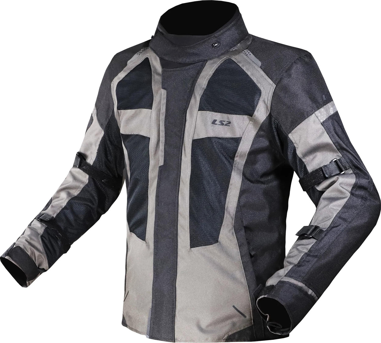 Ls2 jas scout jacket scout man black dark grey m