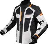 Ls2 jas scout jacket scout man black gray orange xl