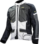 Ls2 jacke norway jacket norway man black gray yellow l