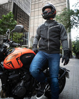 Ls2 jacke throttle jacket throttle man black dark gray xl