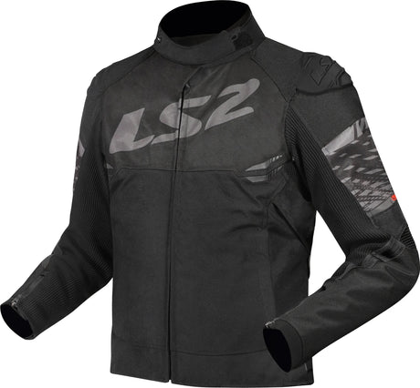 Ls2 jacke apex jacket apex ladies black dark gray gr. s