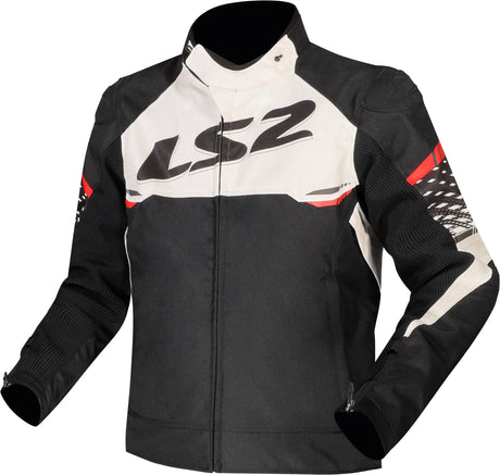 Ls2 jacke apex jacket apex men black white red gr. xxl
