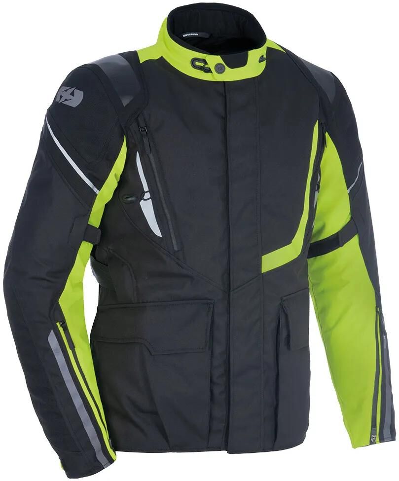 Oxford jas montreal 4.0 jacket montreal 4. black yellow gr.l