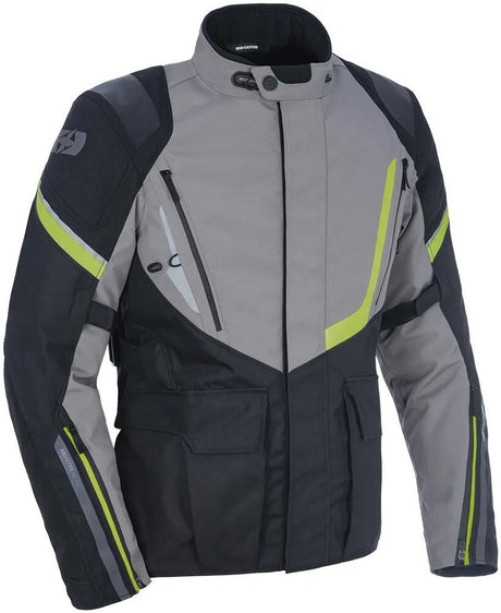 Oxford jas montreal 4.0 jacket montreal 4. black grey yellow size s