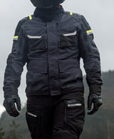 Oxford jas stormland jacket stormland gray sw neon yellow gr. x