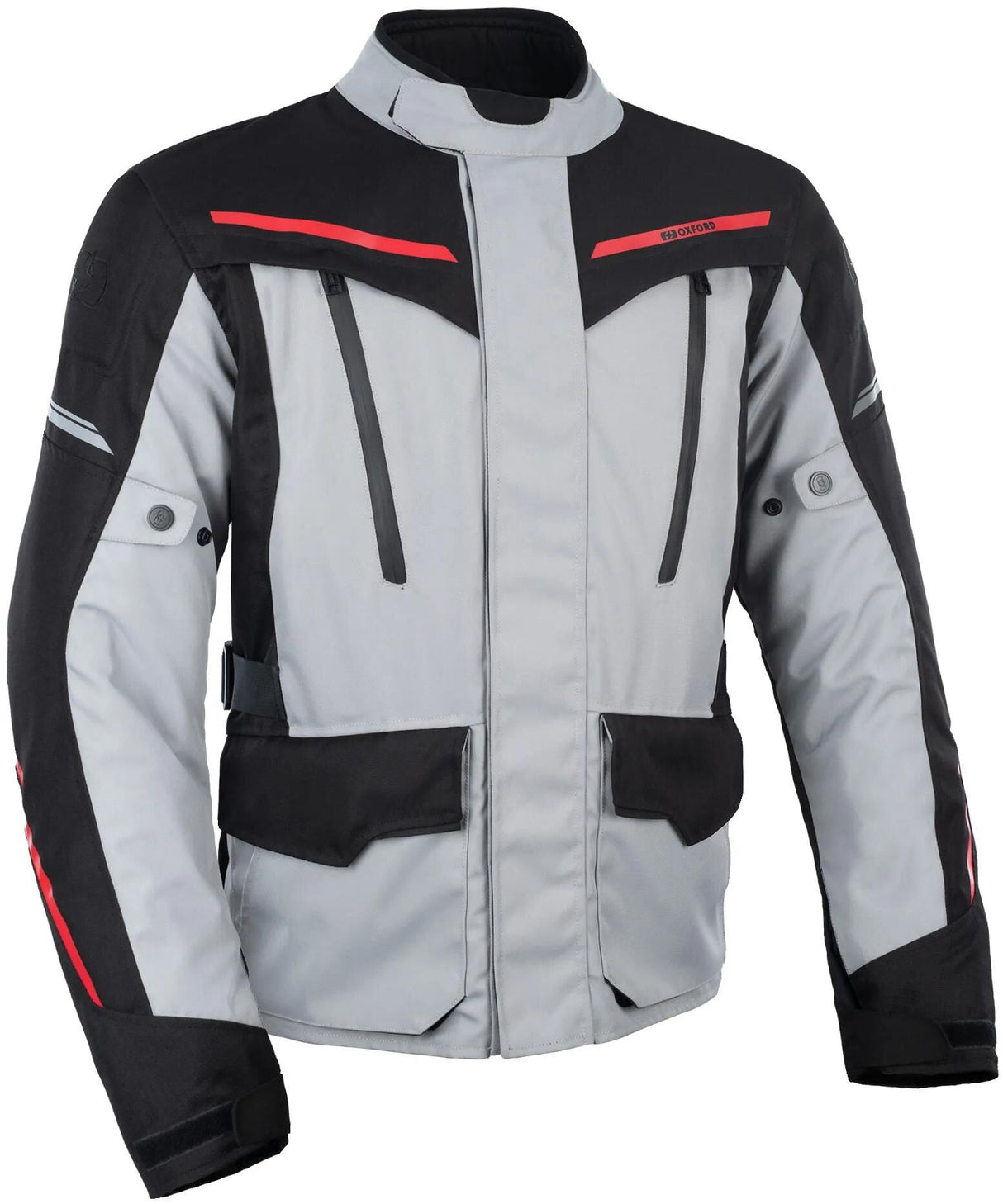 Oxford jas metro 2.0 jacket metro 2.0 gray black red gr. s
