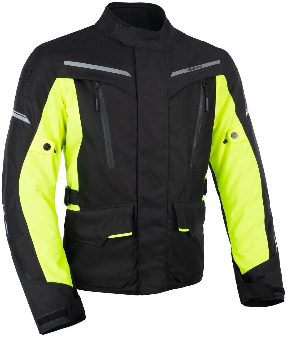 Oxford jas metro 2.0 jacket metro 2.0 black neon yellow gr. s