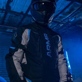 Armr jacke kiso 4.0 jacket kiso 4.0 wp ms black grey blue gr. xl