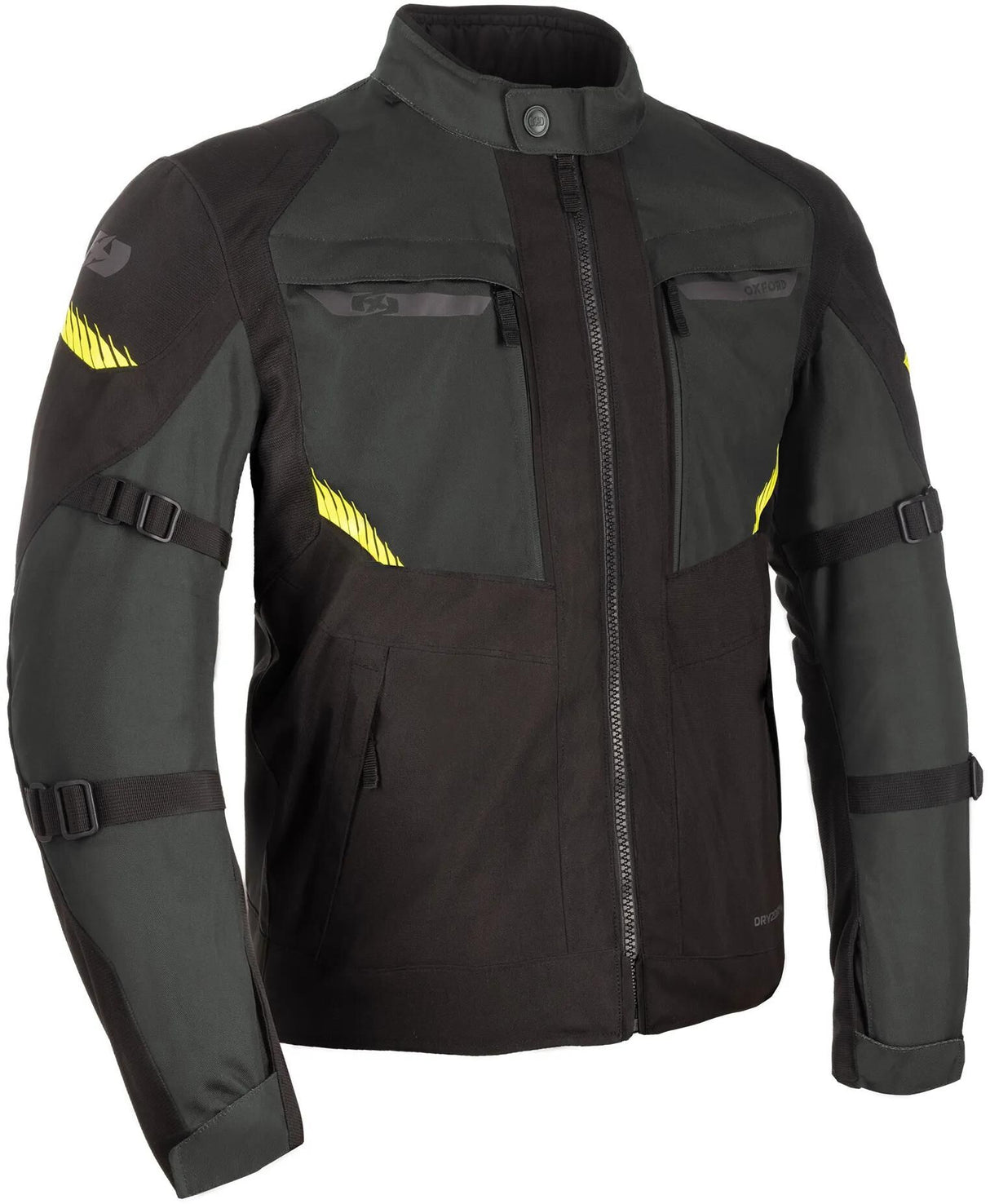 Oxford jacke toronto 1.0 jacket toronto 1.0 d2d ms black green fluo s