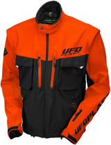 Ufo plast jas taiga enduro jacket ufo black orange gr. m